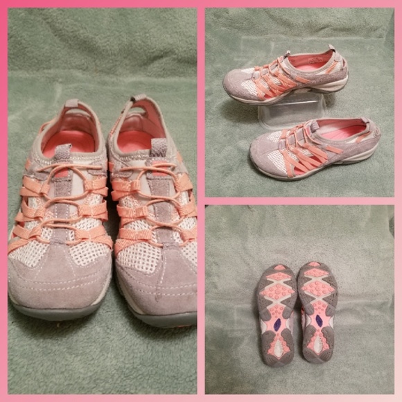 easy spirit pink shoes